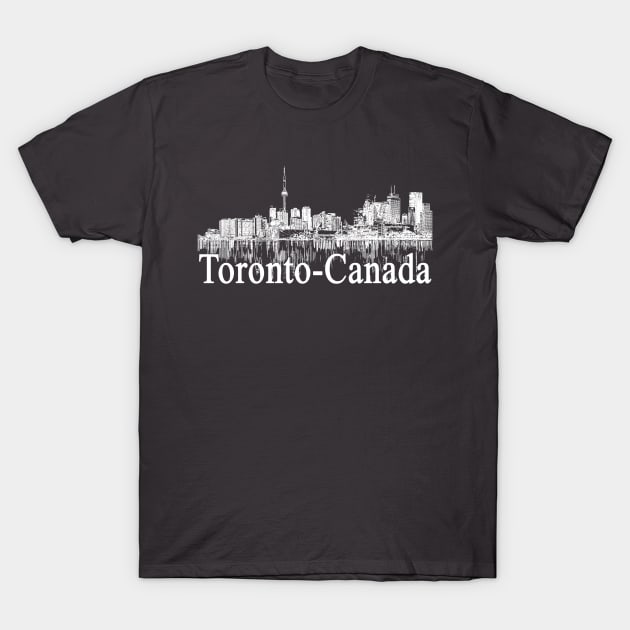 toronto canada T-Shirt by martian